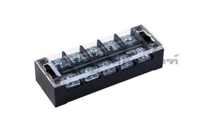 [E] บล็อกต่อสายไฟ แบบขันสกรู เหล็กชุบดีบุก 45A TB-4505